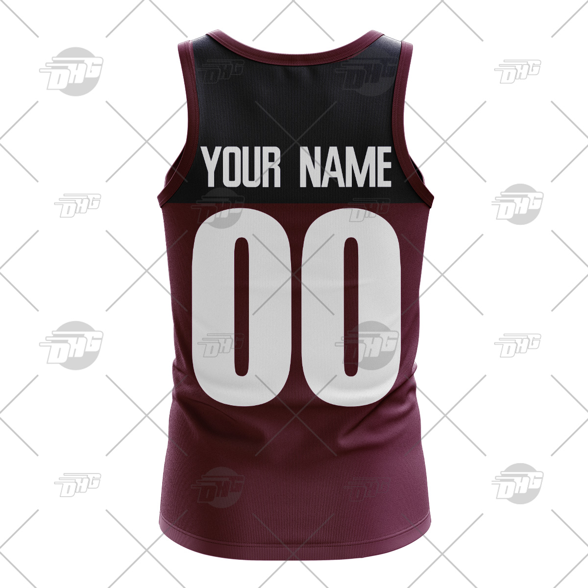 Fitzroy Lions Custom Name Number Vintage 1969 Heritage Guernsey Tank Top Fitzroy Lions Custom Name Number Vintage 1969 Heritage Guernsey Tank Top