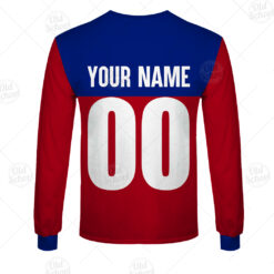 Fitzroy Lions Custom Name Number Vintage Guernsey 1995 Heritage Sweatshirt