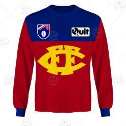 Fitzroy Lions Custom Name Number Vintage Guernsey 1995 Heritage Sweatshirt