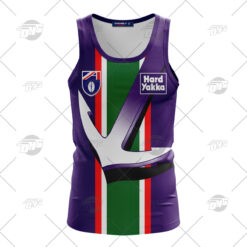 Fremantle Dockers Custom Name Number 1996 Vintage Guernsey Tank Top