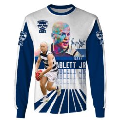 Geelong Cats Custom Name Number Gary Ablett Jr. #4 Sweatshirt