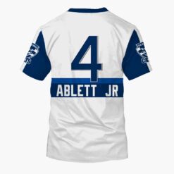 Geelong Cats Custom Name Number Gary Ablett Jr. #4 T-Shirt
