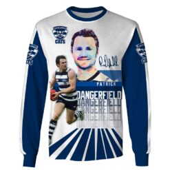 Geelong Cats Custom Name Number Patrick Dangerfield #35 Sweatshirt