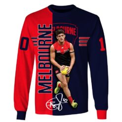 Melbourne Demons Custom Name Number Angus Brayshaw #10 Sweatshirt