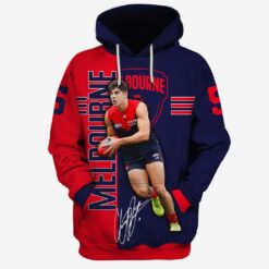 Melbourne Demons Custom Name Number Christian Petracca #5 Pullover Hoodie