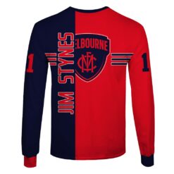 Melbourne Demons Custom Name Number Jim Stynes #1 Sweatshirt