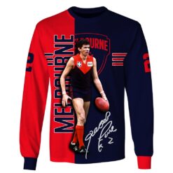 Melbourne Demons Custom Name Number Robert Flower #2 Sweatshirt