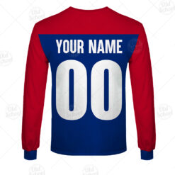 Melbourne Demons Custom Name Number Vintage Heritage 1986 Guernsey Sweatshirt
