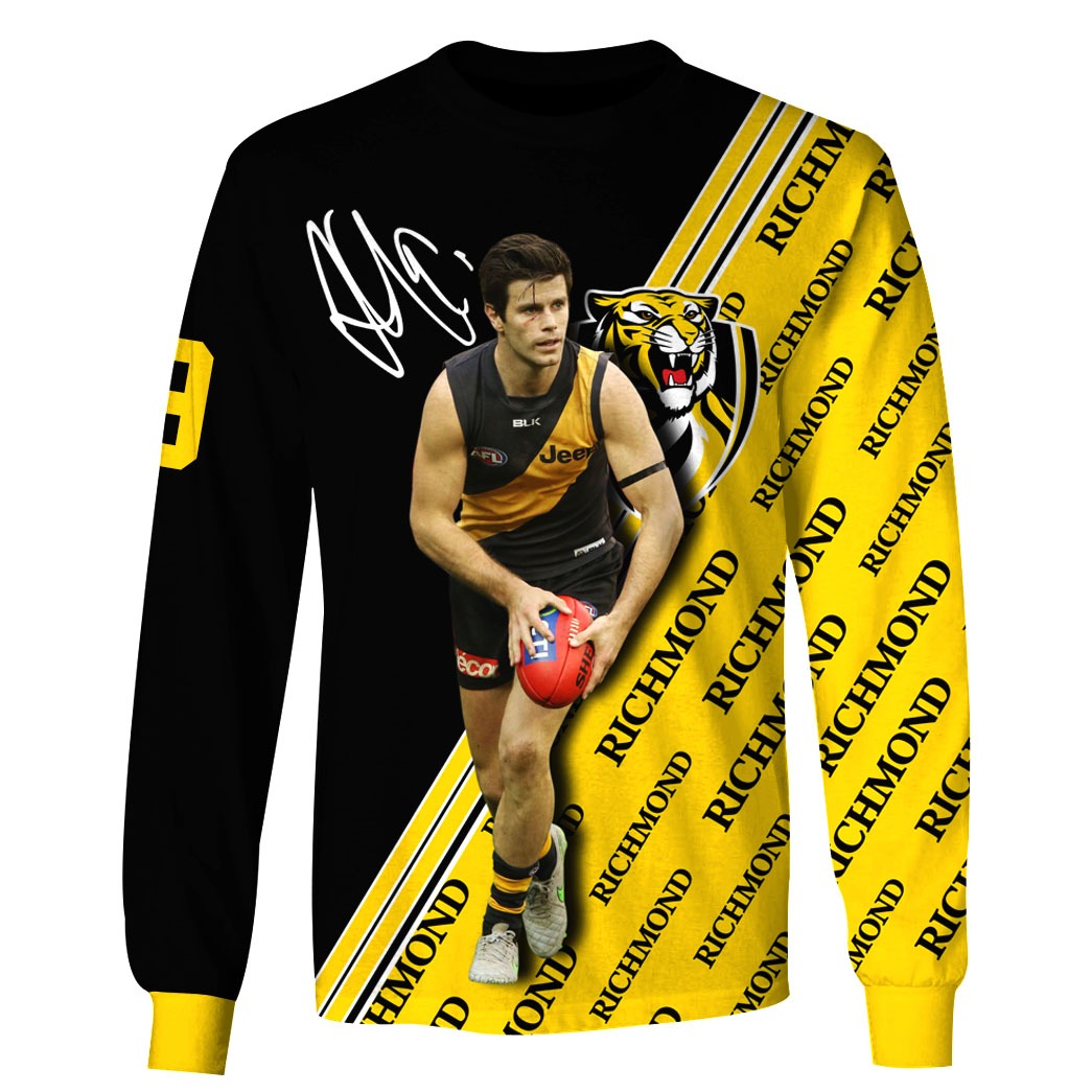 Richmond Tigers Custom Name Number Trent Cotchin #9 Limited Edition Sweatshirt Richmond Tigers Custom Name Number Trent Cotchin #9 Limited Edition Sweatshirt