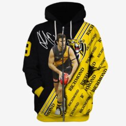 Richmond Tigers Custom Name Number Trent Cotchin #9 Limited Edition Zip Up Hoodie