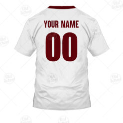 South Melbourne Custom Name Number Vintage Guernsey 1918 Heritage T-Shirt