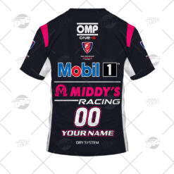 V8 Supercars Bryce Fullwood Custom Name Number Walkinshaw Andretti United Jersey T-Shirt