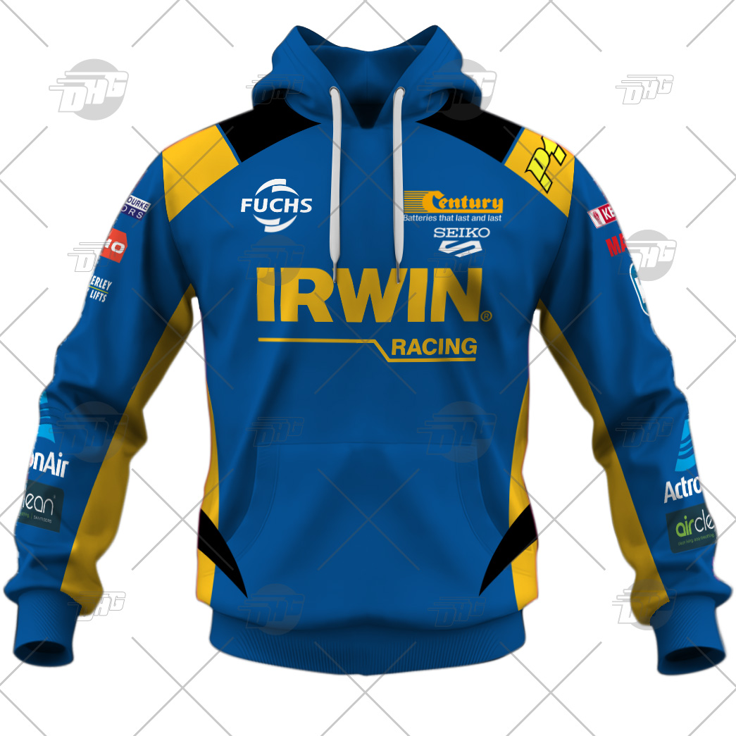V8 Supercars Custom Name Number Mark Winterbottom Team 18 – IRWIN Racing Jersey Pullover Hoodie V8 Supercars Custom Name Number Mark Winterbottom Team 18 – IRWIN Racing Jersey Pullover Hoodie