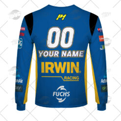 V8 Supercars Custom Name Number Mark Winterbottom Team 18 – IRWIN Racing Jersey Sweatshirt
