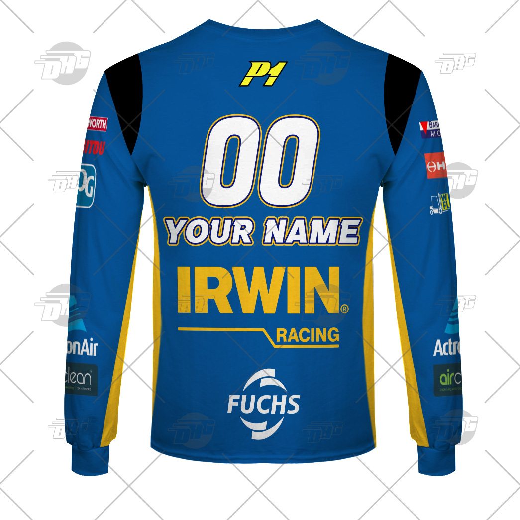 V8 Supercars Custom Name Number Mark Winterbottom Team 18 – IRWIN Racing Jersey Sweatshirt V8 Supercars Custom Name Number Mark Winterbottom Team 18 – IRWIN Racing Jersey Sweatshirt