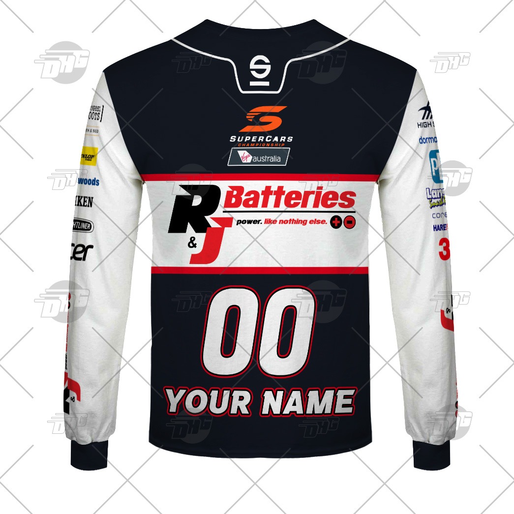 V8 Supercars Custom Name Number Nick Percat Brad Jones Racing Jersey Sweatshirt V8 Supercars Custom Name Number Nick Percat Brad Jones Racing Jersey Sweatshirt
