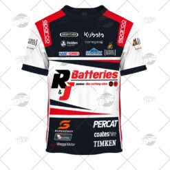 V8 Supercars Custom Name Number Nick Percat Brad Jones Racing Jersey T-Shirt