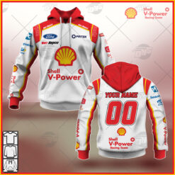 V8 Supercars Dick Johnson Custom Name Number Racing Jersey Pullover Hoodie