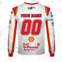 V8 Supercars Dick Johnson Custom Name Number Racing Jersey Sweatshirt