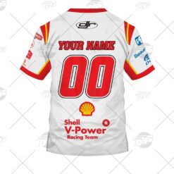 V8 Supercars Dick Johnson Custom Name Number Racing Jersey T-Shirt