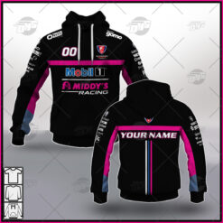 V8 Supercars Walkinshaw Andretti United Custom Name Number 2021 Pink Jersey Pullover Hoodie