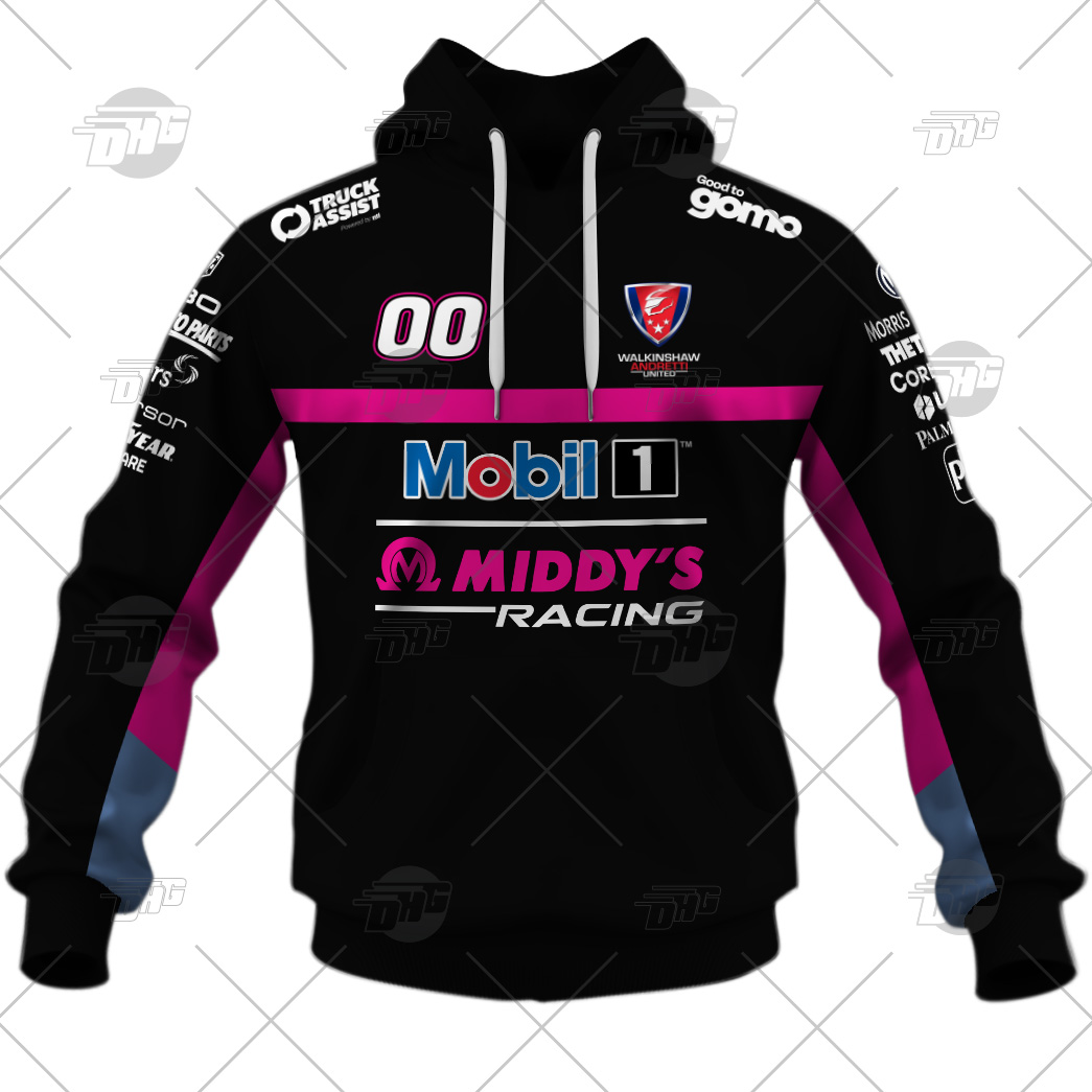 V8 Supercars Walkinshaw Andretti United Custom Name Number 2021 Pink Jersey Pullover Hoodie V8 Supercars Walkinshaw Andretti United Custom Name Number 2021 Pink Jersey Pullover Hoodie