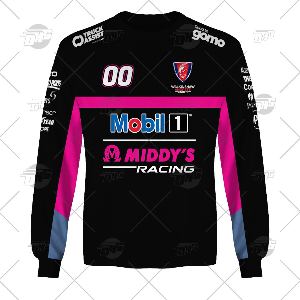 V8 Supercars Walkinshaw Andretti United Custom Name Number 2021 Pink Jersey Sweatshirt V8 Supercars Walkinshaw Andretti United Custom Name Number 2021 Pink Jersey Sweatshirt