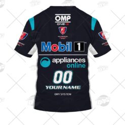V8 Supercars Walkinshaw Andretti United Custom Name Number Jersey T-Shirt