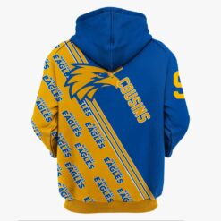 West Coast Eagles Custom Name Number Ben Cousins #9 Limited Edition Pullover Hoodie