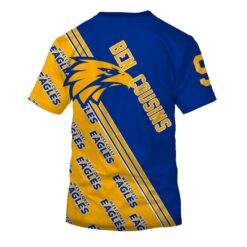 West Coast Eagles Custom Name Number Ben Cousins #9 Limited Edition T-Shirt