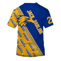 West Coast Eagles Custom Name Number Jack Darling #27 Limited Edition T-Shirt