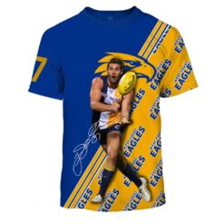 West Coast Eagles Custom Name Number Jack Darling #27 Limited Edition T-Shirt West Coast Eagles Custom Name Number Jack Darling #27 Limited Edition T-Shirt