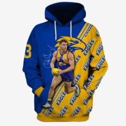 West Coast Eagles Custom Name Number Luke Shuey #13 Limited Edition Pullover Hoodie