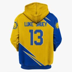 West Coast Eagles Custom Name Number Luke Shuey #13 New Edition Zip Up Hoodie