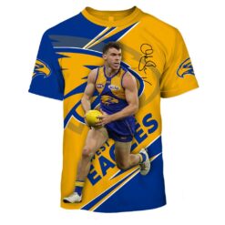 West Coast Eagles Custom Name Number Luke Shuey #13 New Edition T-Shirt