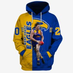 West Coast Eagles Jeremy McGovern #20 Pullover Hoodie