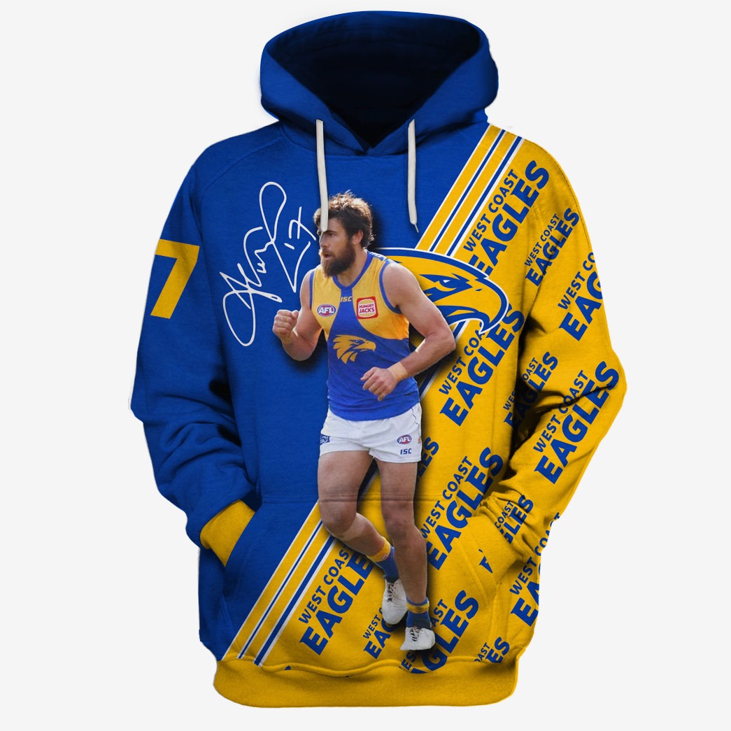 West Coast Eagles Josh Kennedy #17 Limited Edition Pullover Hoodie West Coast Eagles Josh Kennedy #17 Limited Edition Pullover Hoodie