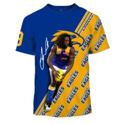 West Coast Eagles Nic Naitanui #9 Limited Edition T-Shirt West Coast Eagles Nic Naitanui #9 Limited Edition T-Shirt