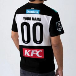 AFL Port Adelaide Custom Name Number 2026 Home Guernsey T-Shirt